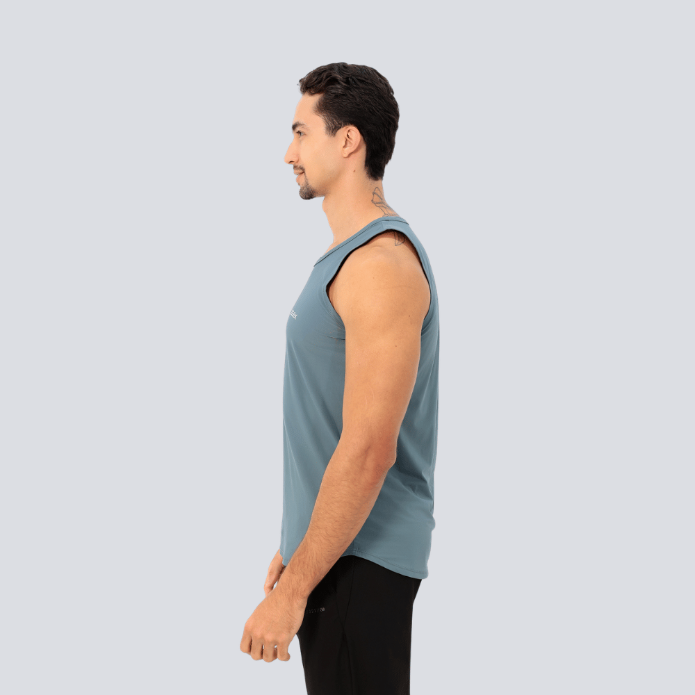 Camiseta Regata Masculina Poliamida Tech Force