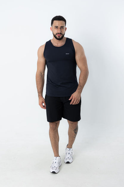 Camiseta Regata Masculina Poliamida Tech Force - Preto