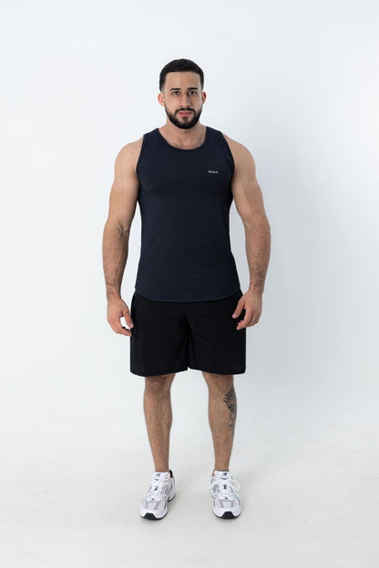 Camiseta Regata Masculina Poliamida Tech Force - Preto