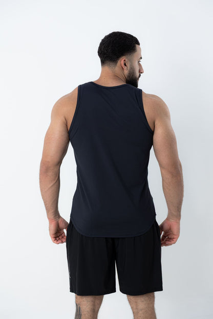 Camiseta Regata Masculina Poliamida Tech Force - Preto