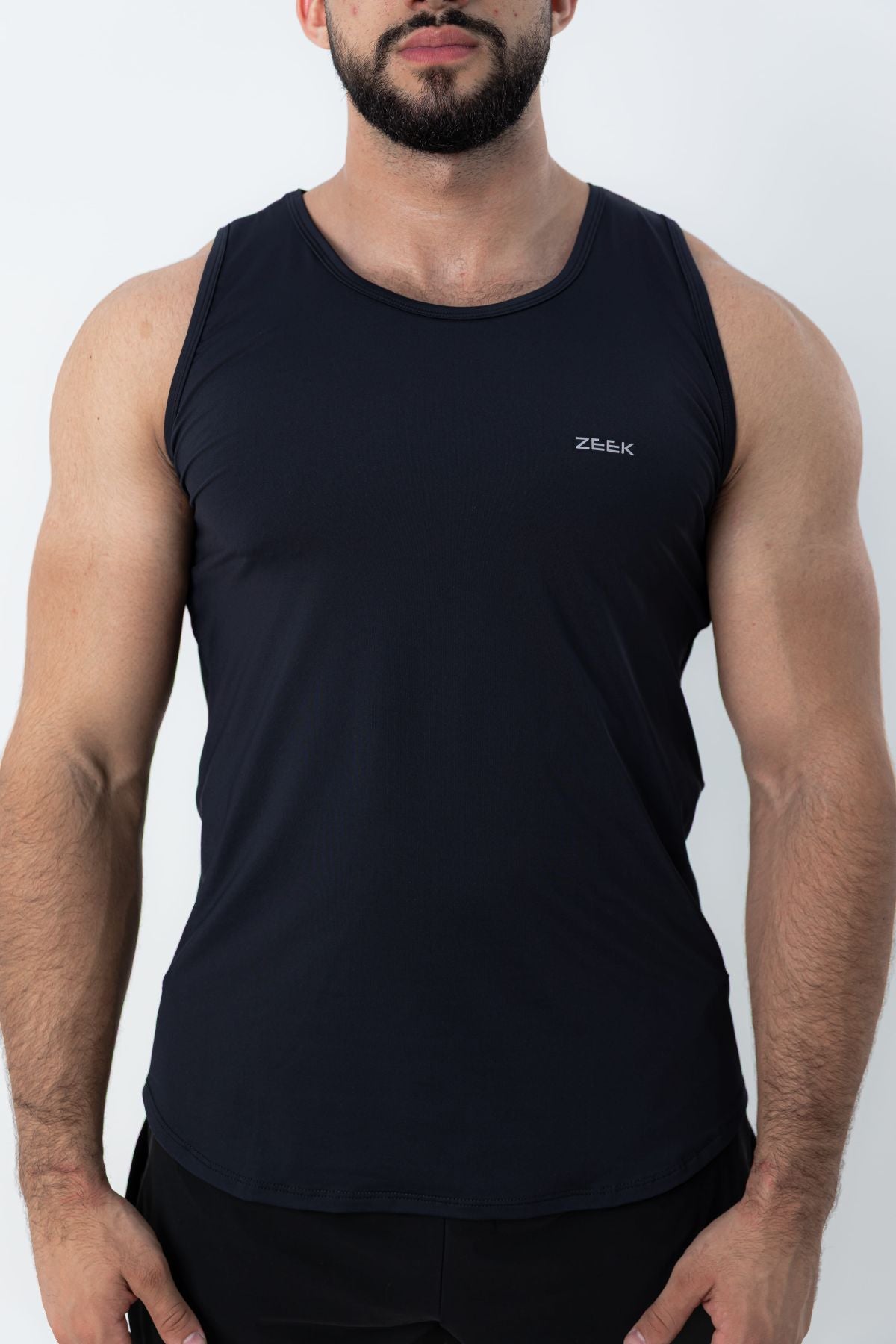 Camiseta Regata Masculina Poliamida Tech Force - Preto