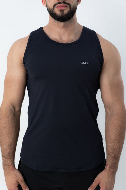 Camiseta Regata Masculina Poliamida Tech Force - Preto