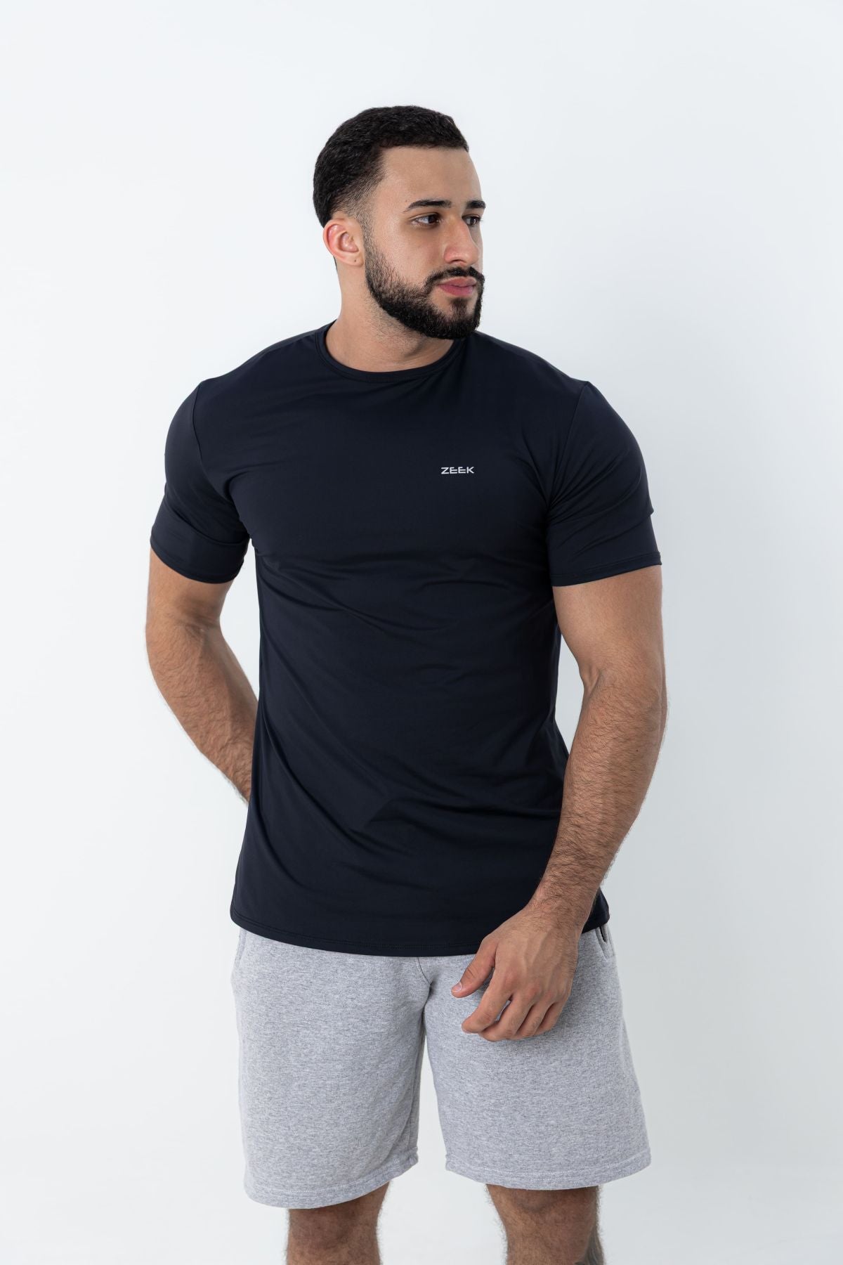 Camiseta Masculina Poliamida Tech Force - Preto