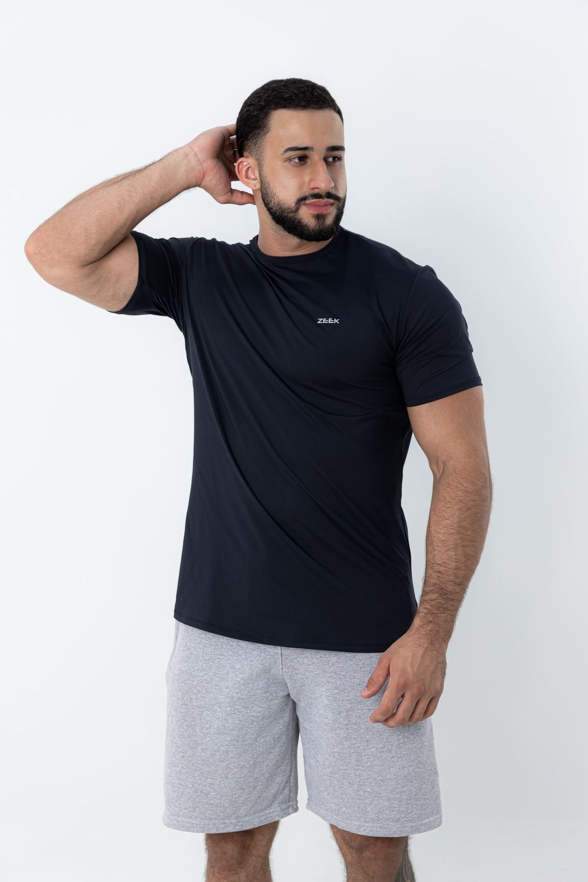 Camiseta Masculina Poliamida Tech Force - Preto