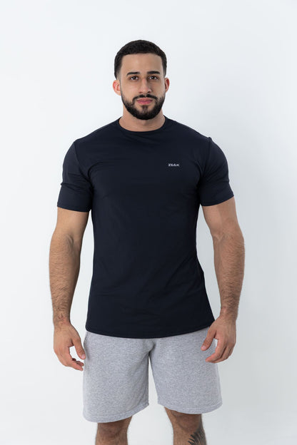 Camiseta Masculina Poliamida Tech Force - Preto