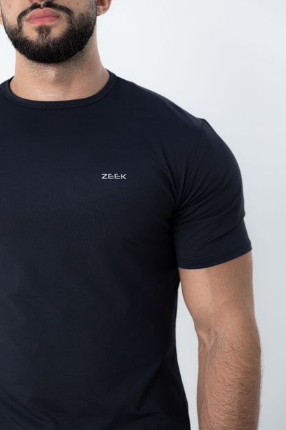 Camiseta Masculina Poliamida Tech Force - Preto