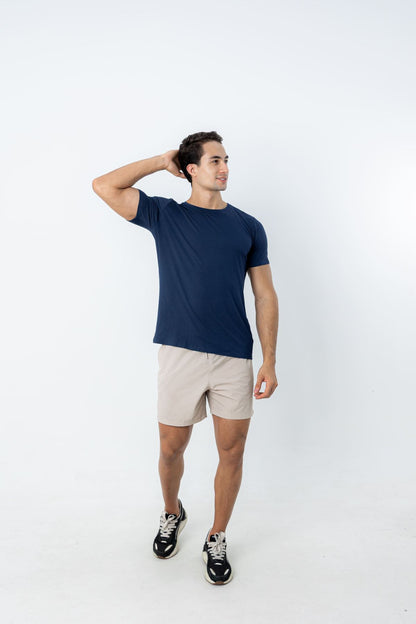 Camiseta Tech Urban Modal Azul Marinho