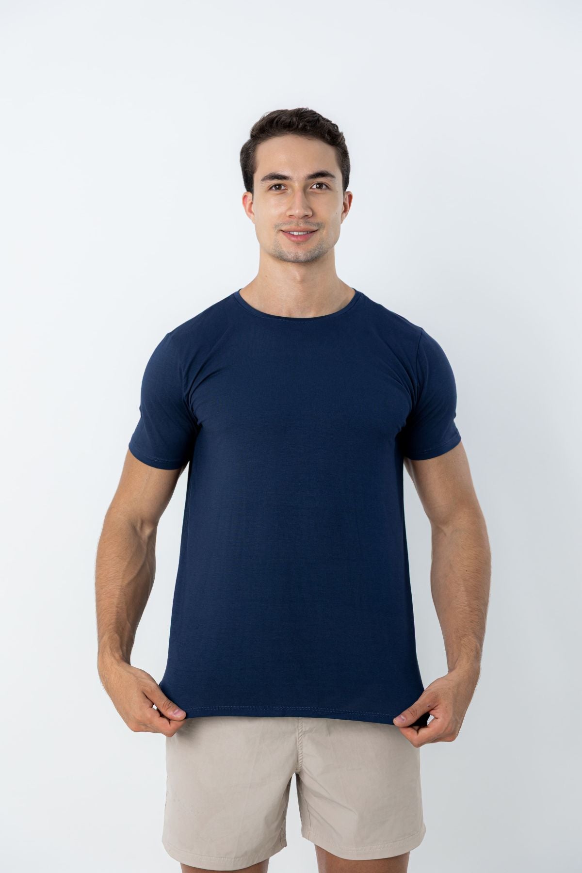 Camiseta Tech Urban Modal Azul Marinho