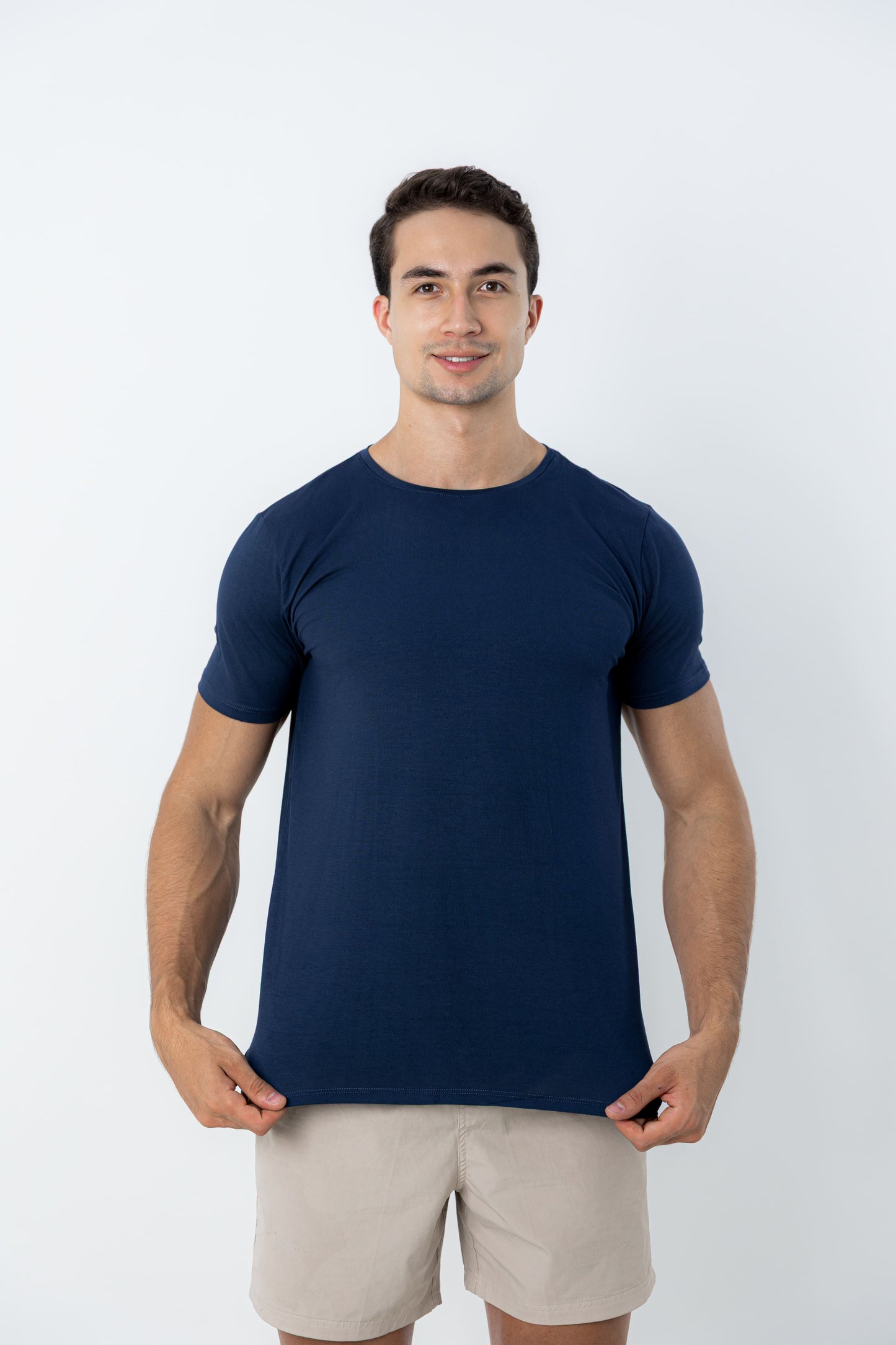 Camiseta Tech Urban Modal Azul Marinho