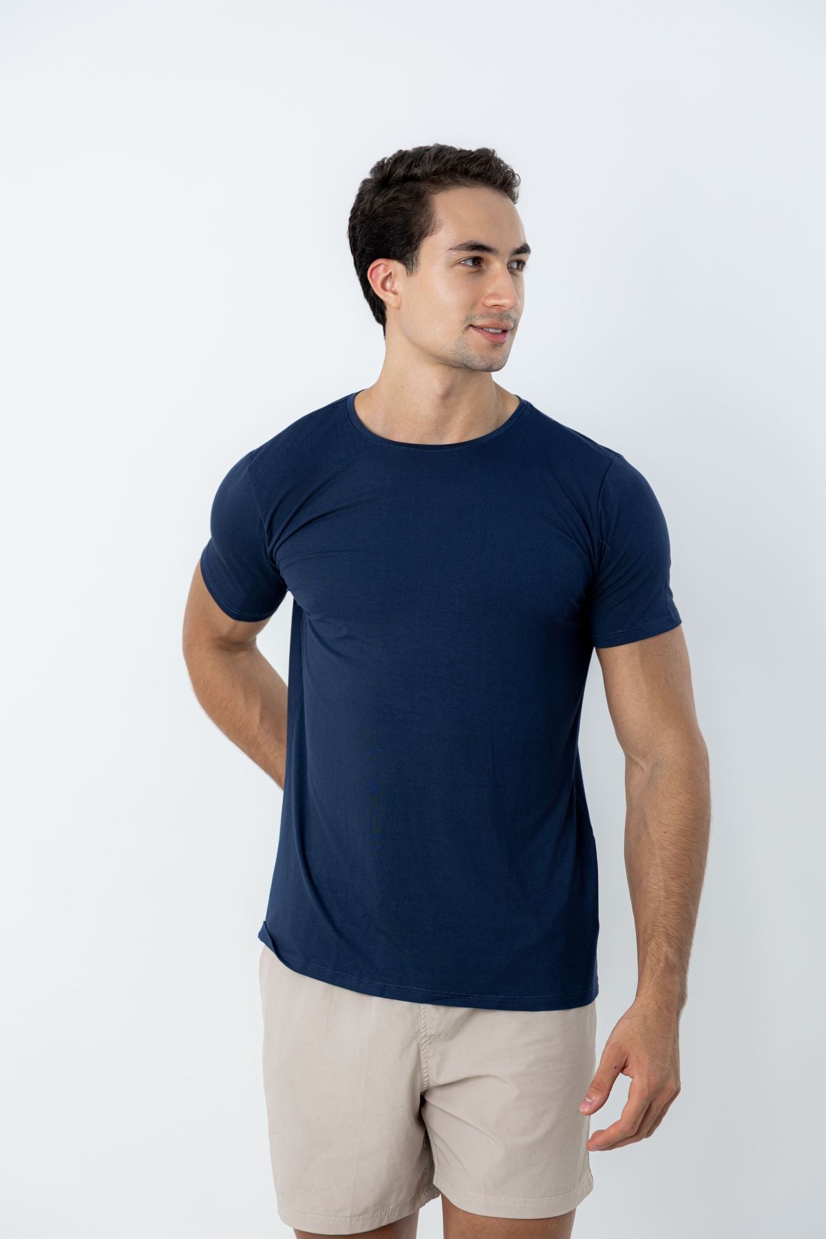 Camiseta Tech Urban Modal Azul Marinho