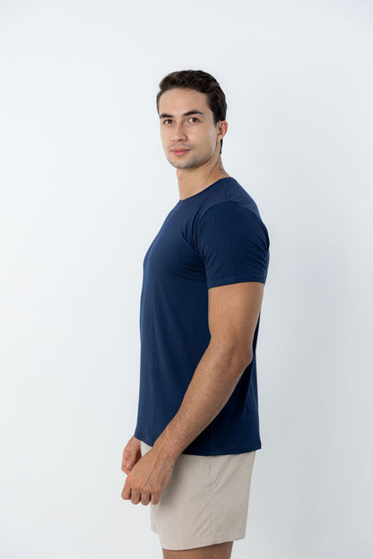 Camiseta Tech Urban Modal Azul Marinho