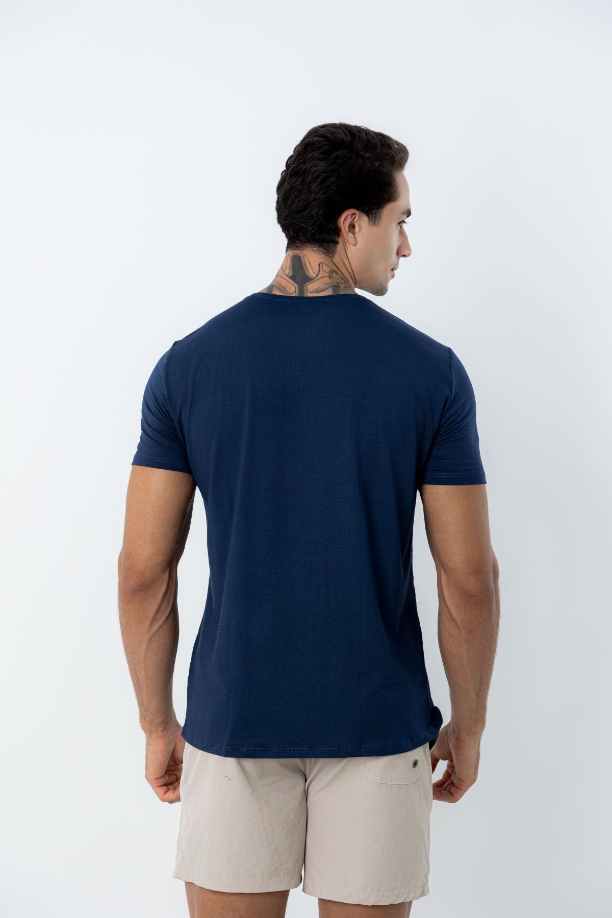 Camiseta Tech Urban Modal Azul Marinho