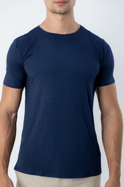 Camiseta Tech Urban Modal Azul Marinho