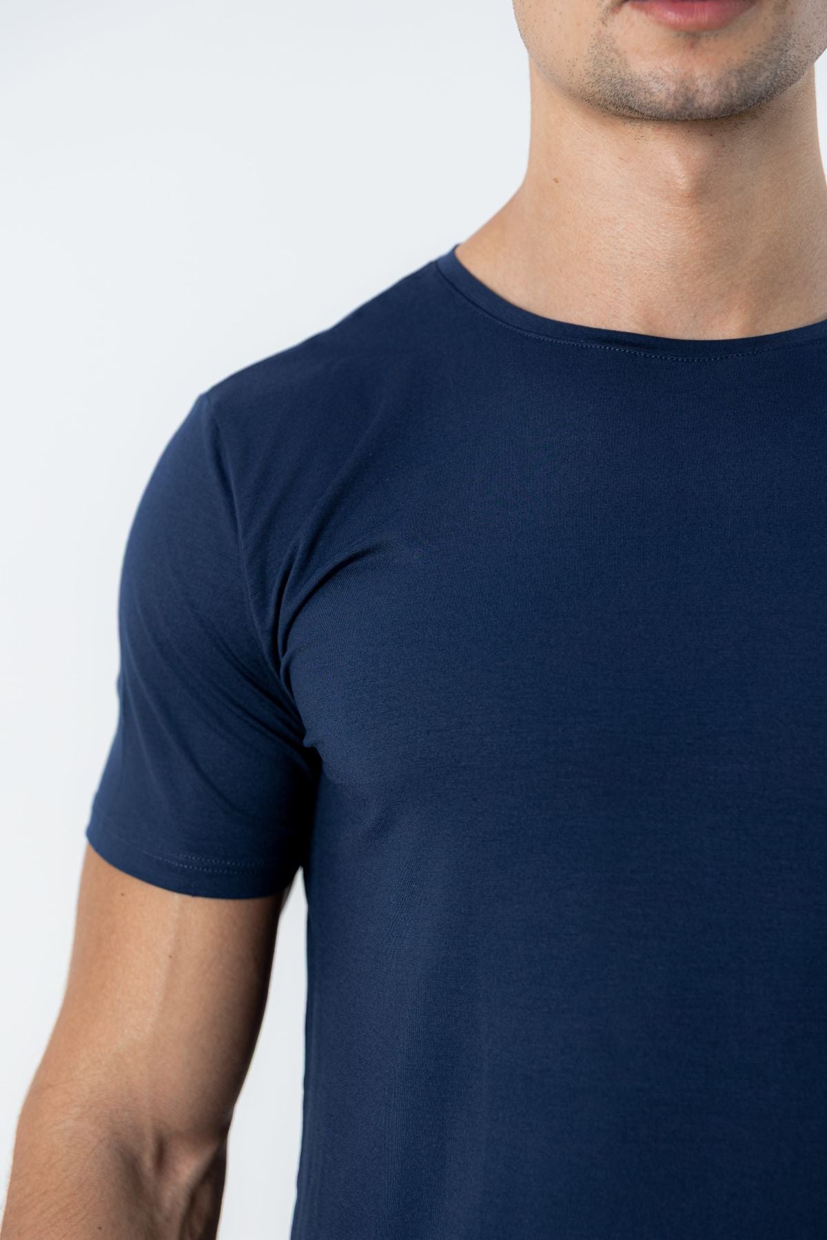 Camiseta Tech Urban Modal Azul Marinho