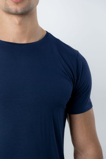Camiseta Tech Urban Modal Azul Marinho