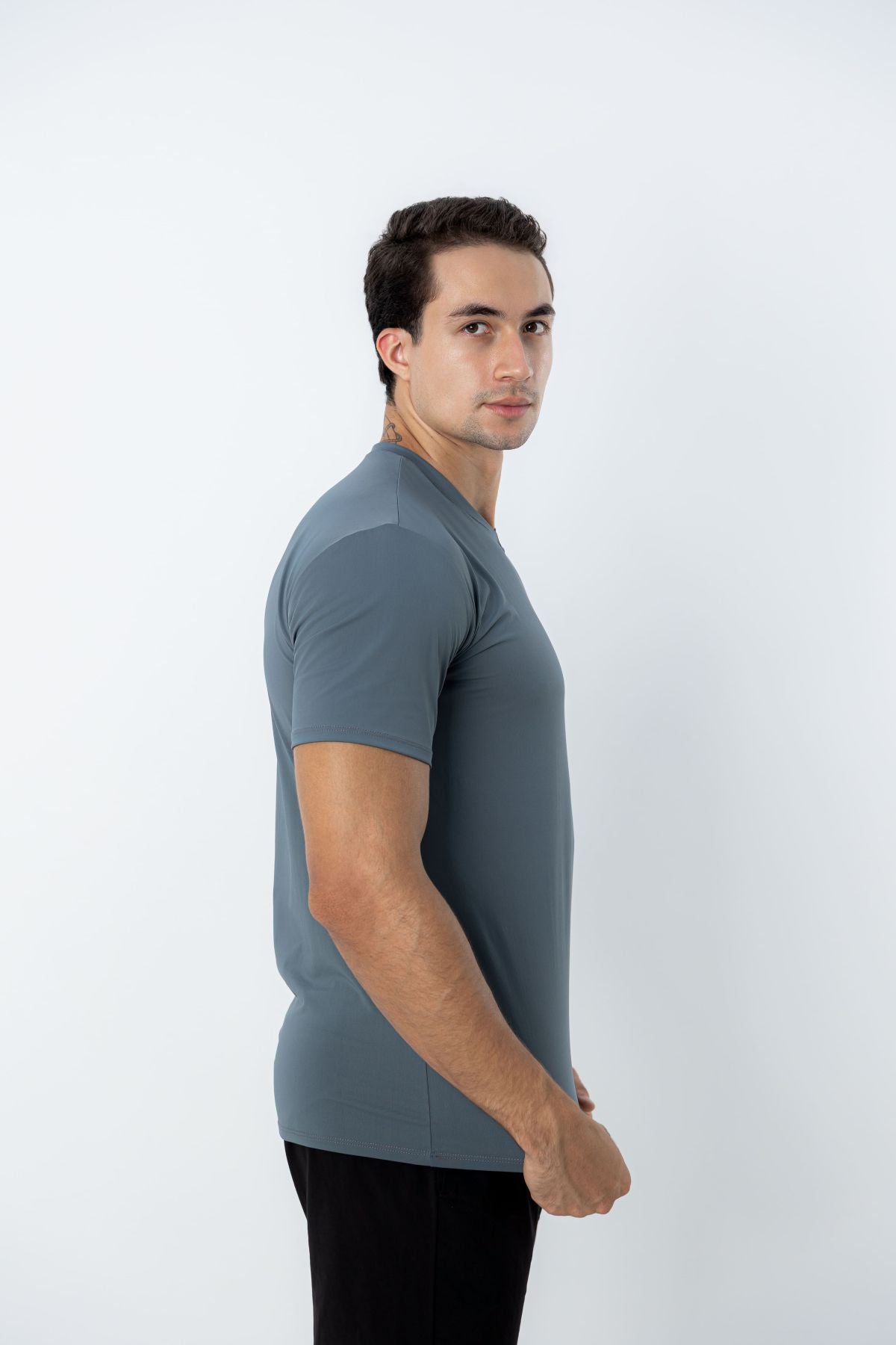 Camiseta Masculina Poliamida Tech Force Gola V