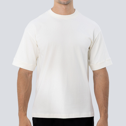 Camiseta Oversized - Off White