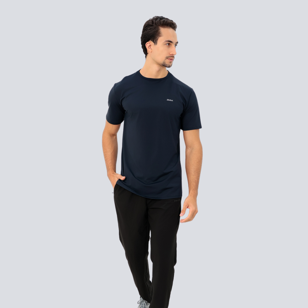 Camiseta Masculina Poliamida Tech Force - Preto