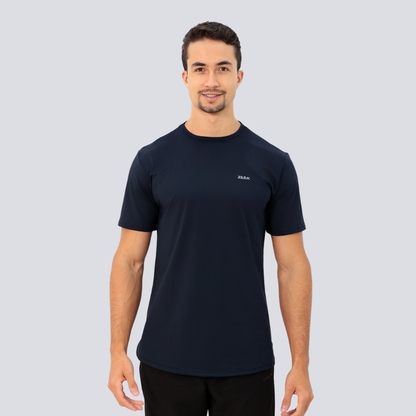 Camiseta Masculina Poliamida Tech Force - Preto