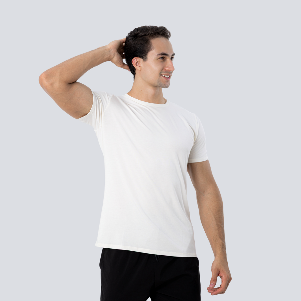 Camiseta Tech Modal - Off White