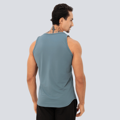 Camiseta Regata Masculina Poliamida Tech Force - Cinza