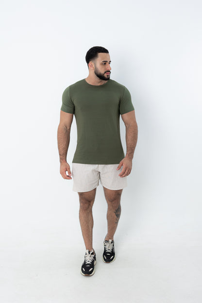 Camiseta Tech Urban Modal Verde Militar