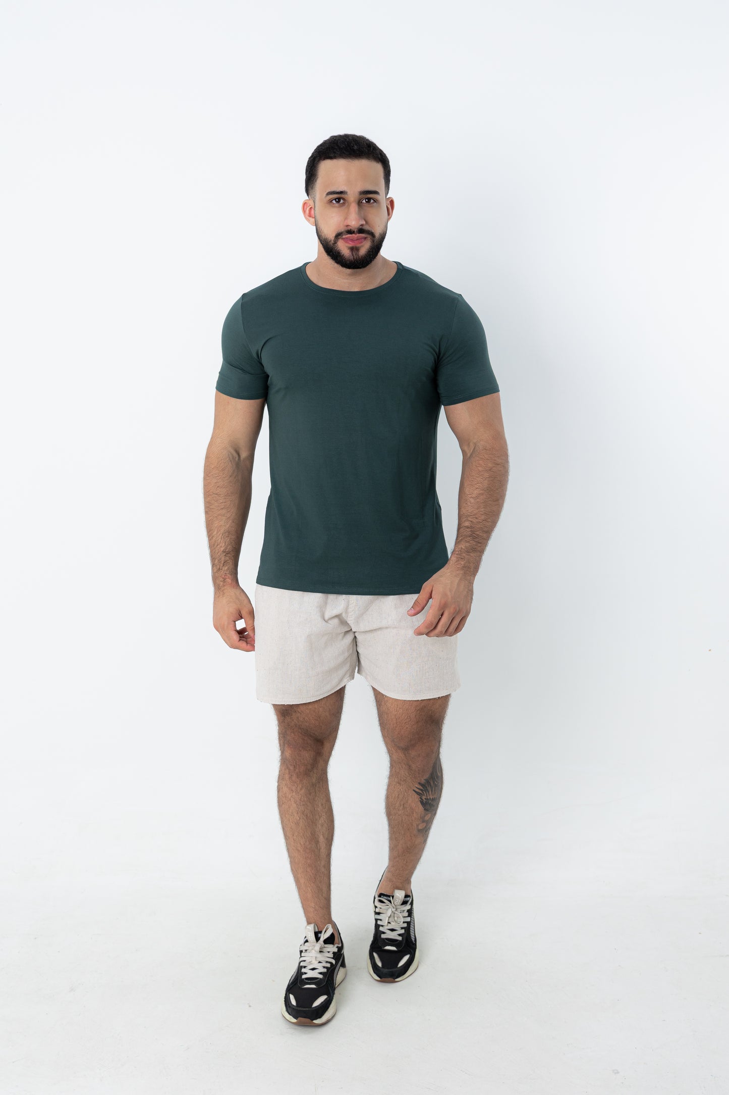 Camiseta Tech Urban Modal Verde Escuro