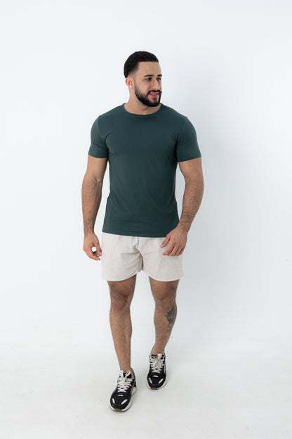 Camiseta Tech Urban Modal Verde Escuro