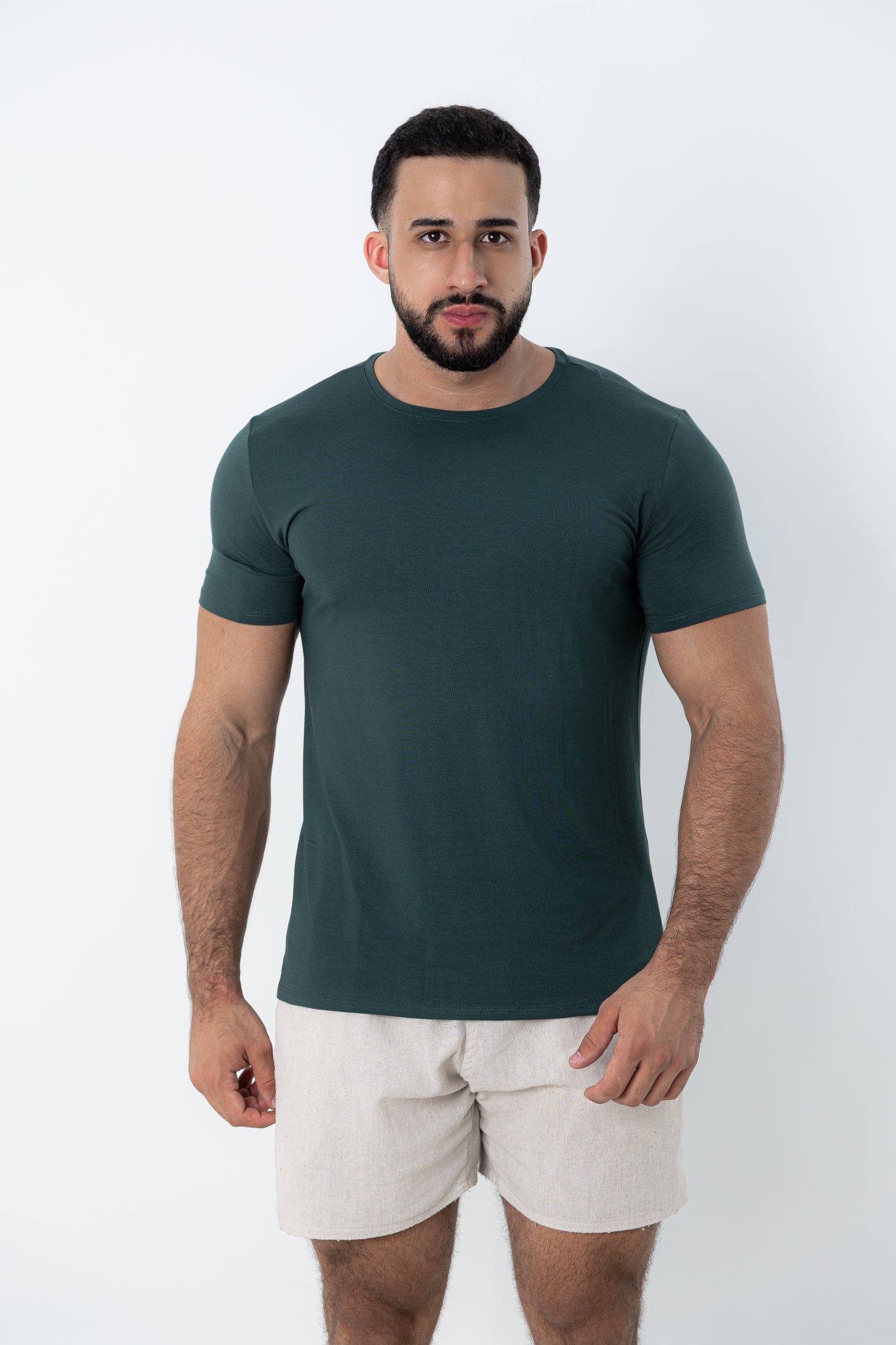 Camiseta Tech Urban Modal Verde Escuro