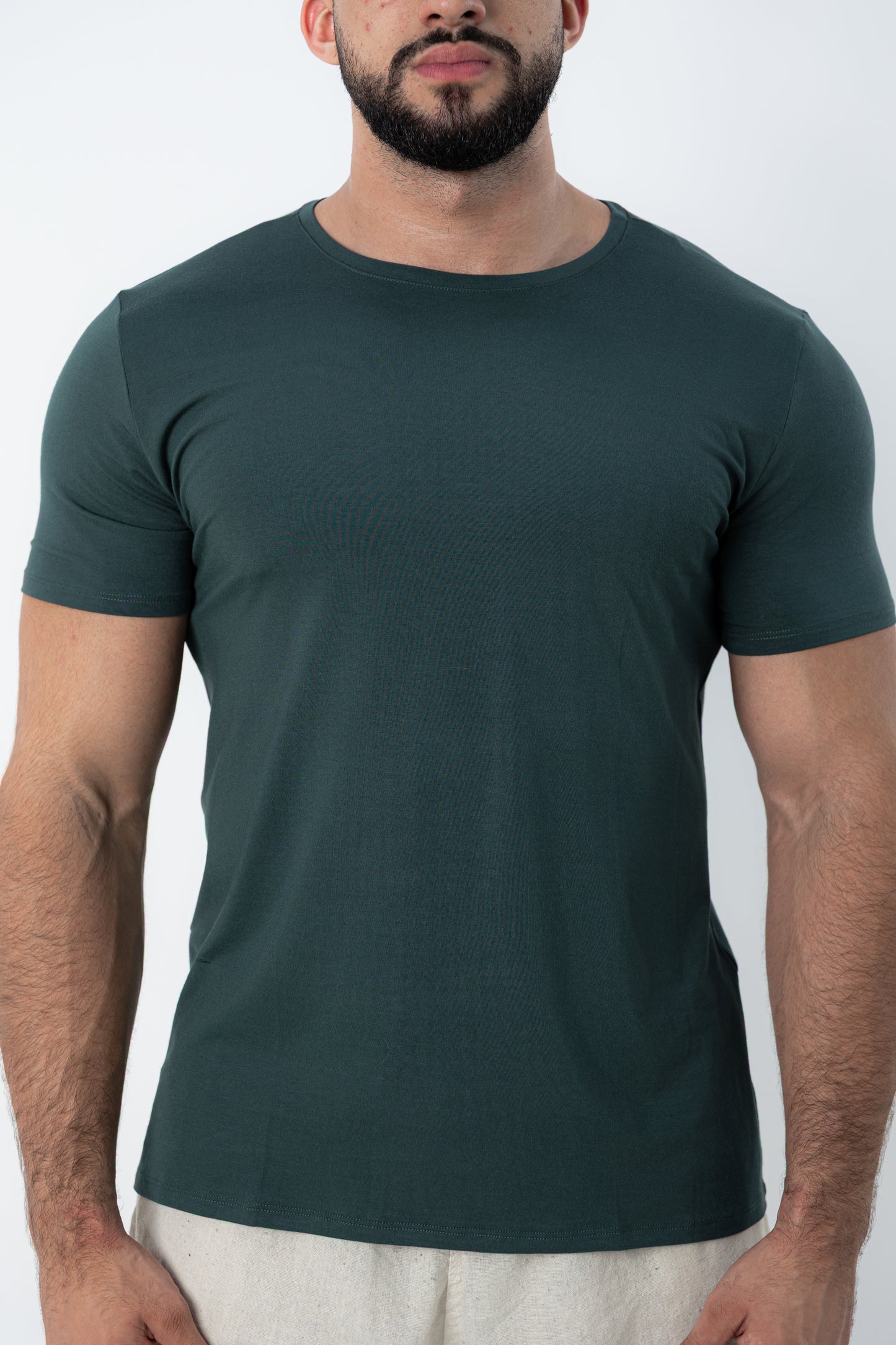 Camiseta Tech Urban Modal Verde Escuro