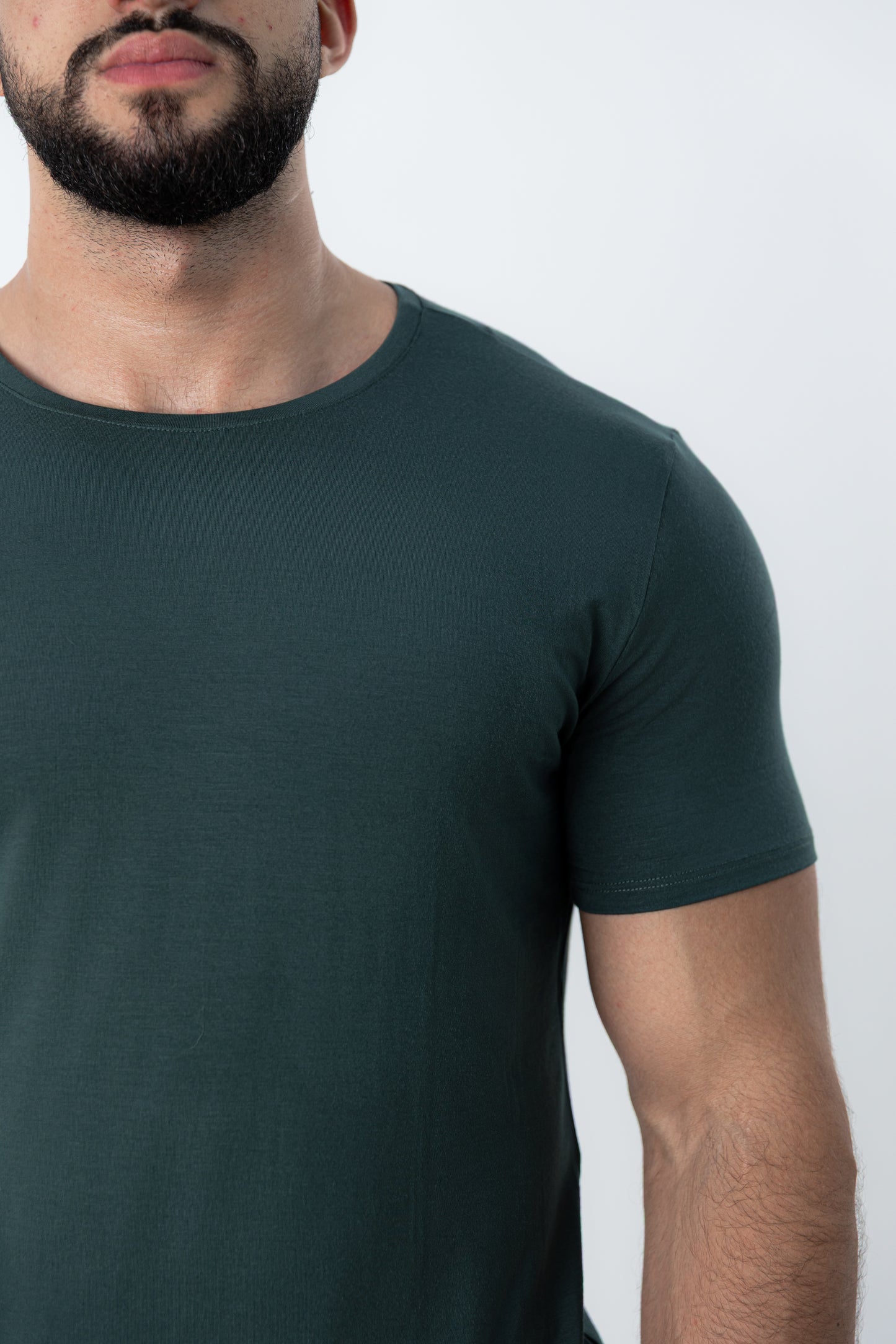 Camiseta Tech Urban Modal Verde Escuro