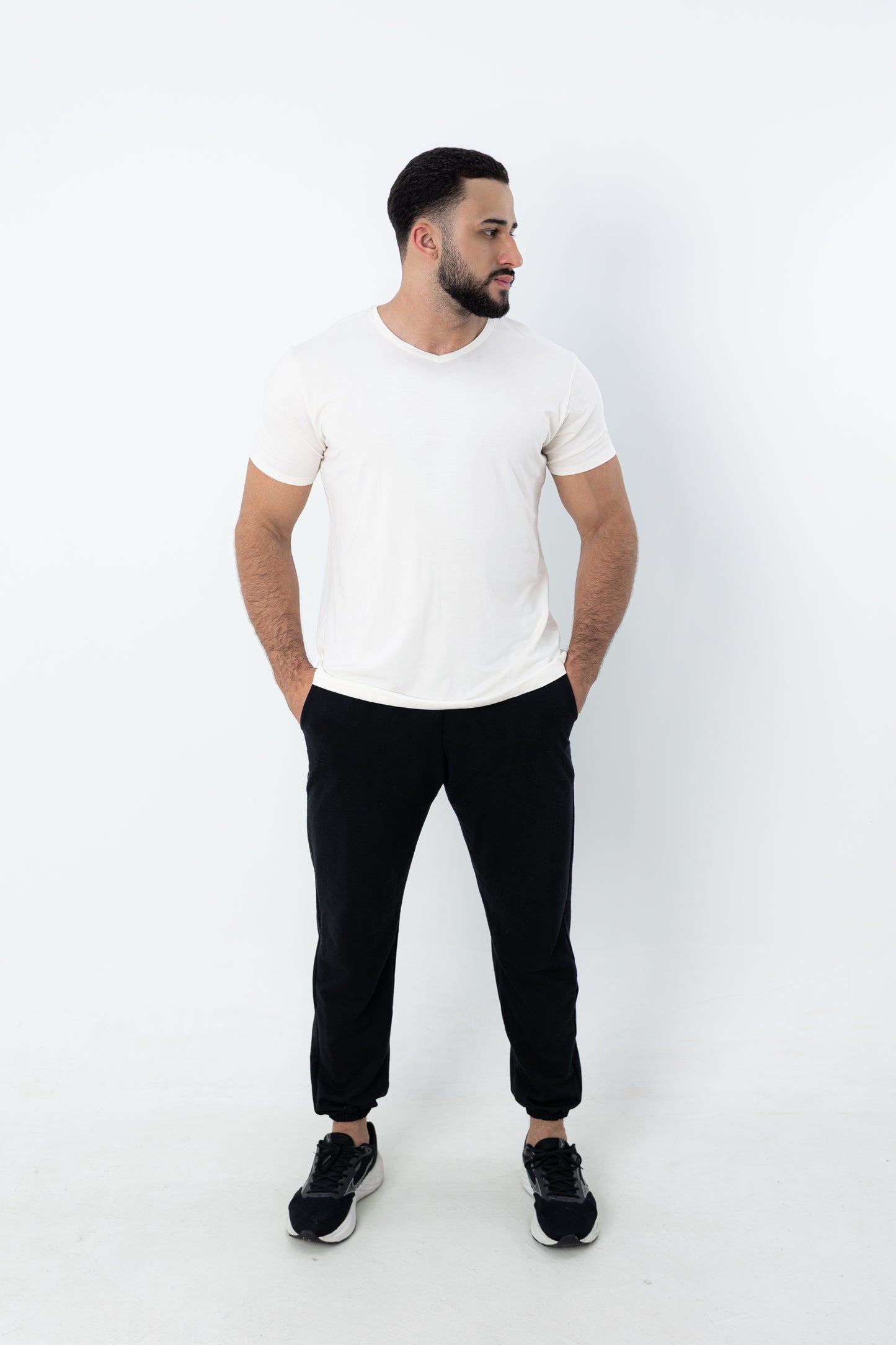 Camiseta Tech Modal Urban  - Gola V - Off White