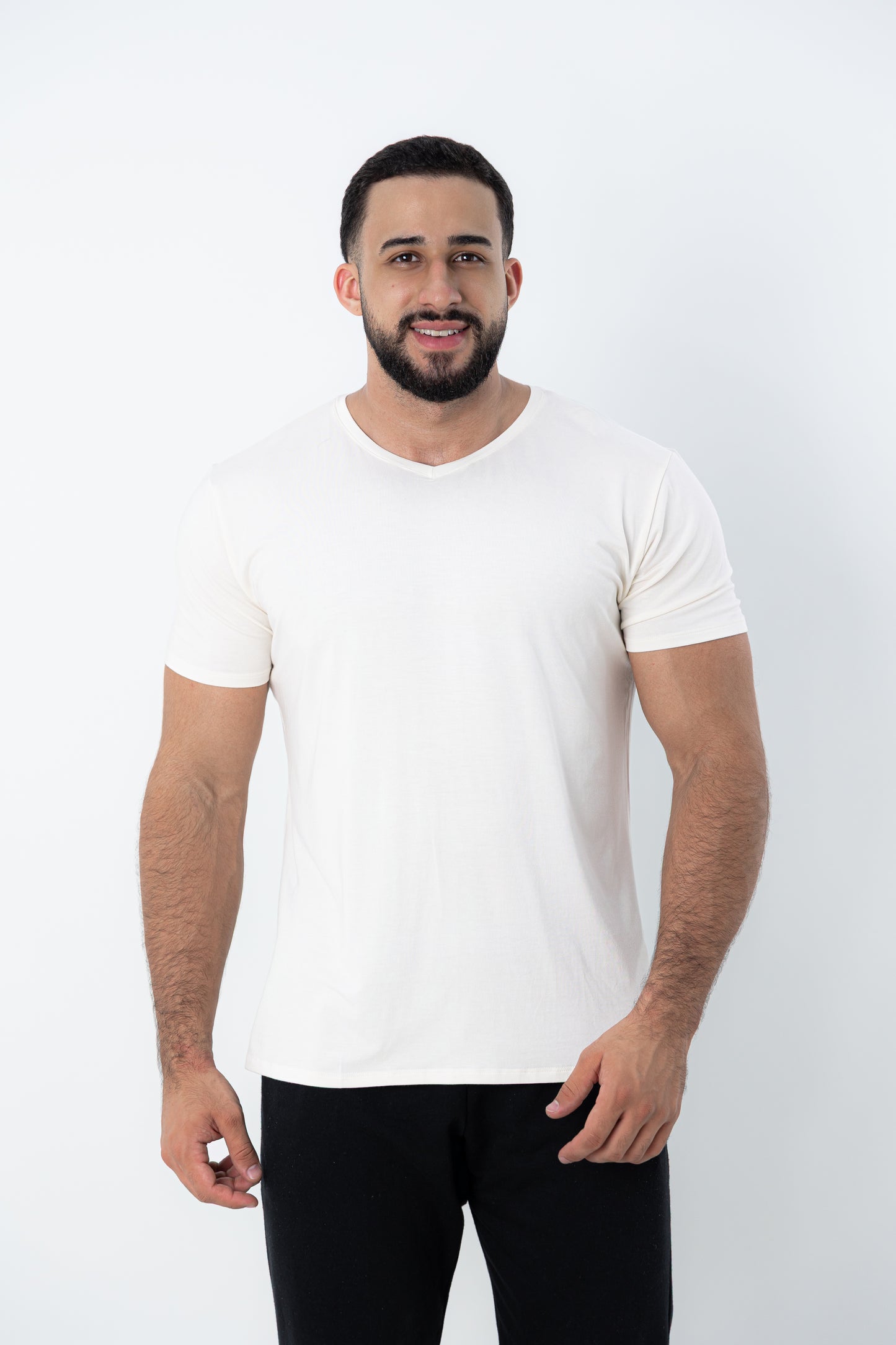 Camiseta Tech Modal Urban  - Gola V - Off White