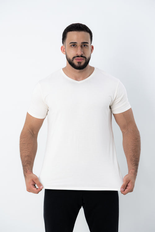 Camiseta Tech Modal Urban  - Gola V - Off White