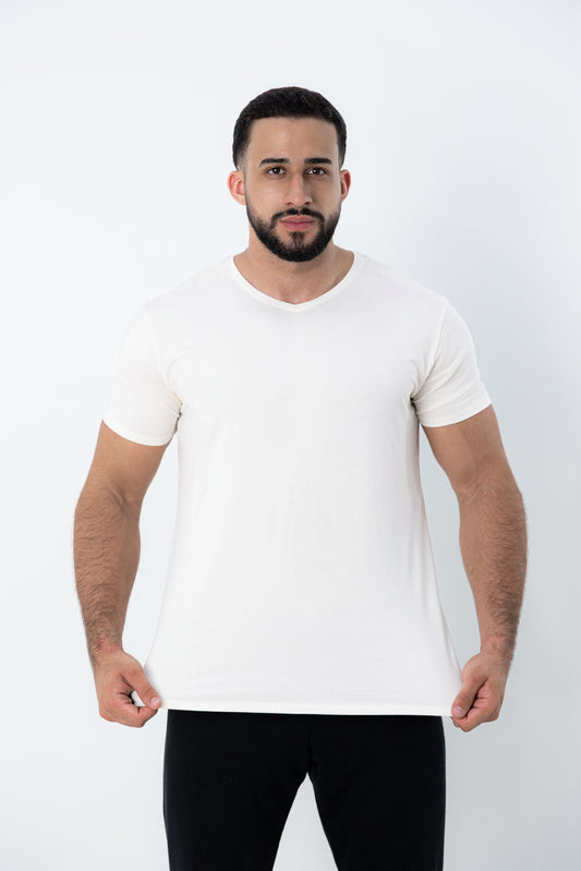 Camiseta Tech Modal Urban  - Gola V - Off White