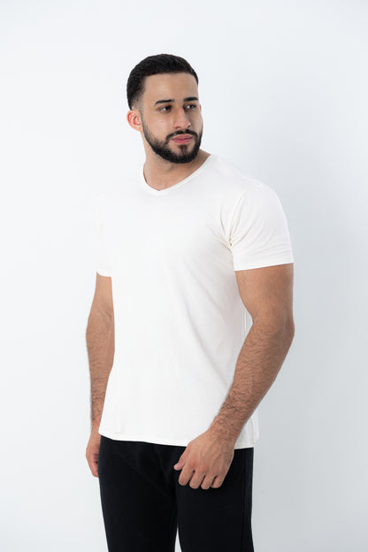 Camiseta Tech Modal Urban  - Gola V - Off White