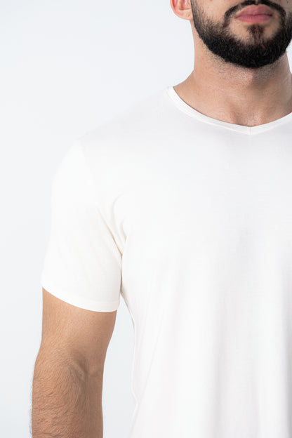 Camiseta Tech Modal Urban  - Gola V - Off White