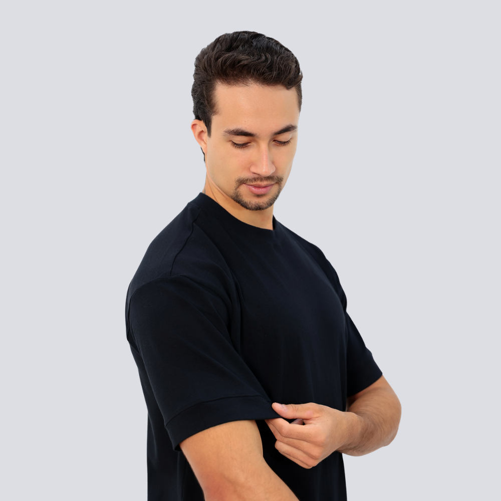 Camiseta Oversized - Preto